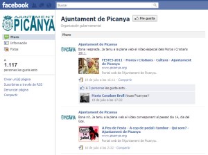 Facebook del Ayuntamiento de Picanya