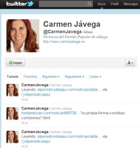 Carmen Jávega alcaldesa de Aldaia