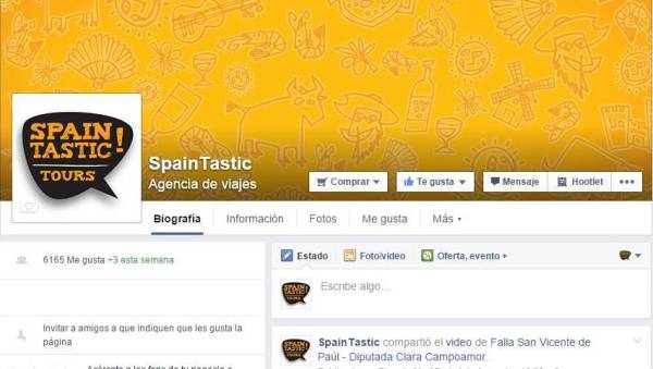 Facebook Spain Tastic!