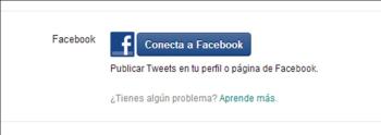 Por qué no conectar Twitter con Facebook