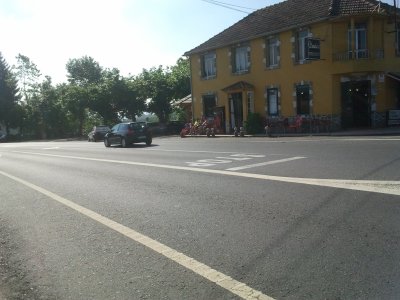 El Canimo de Santiago cruza una autovía